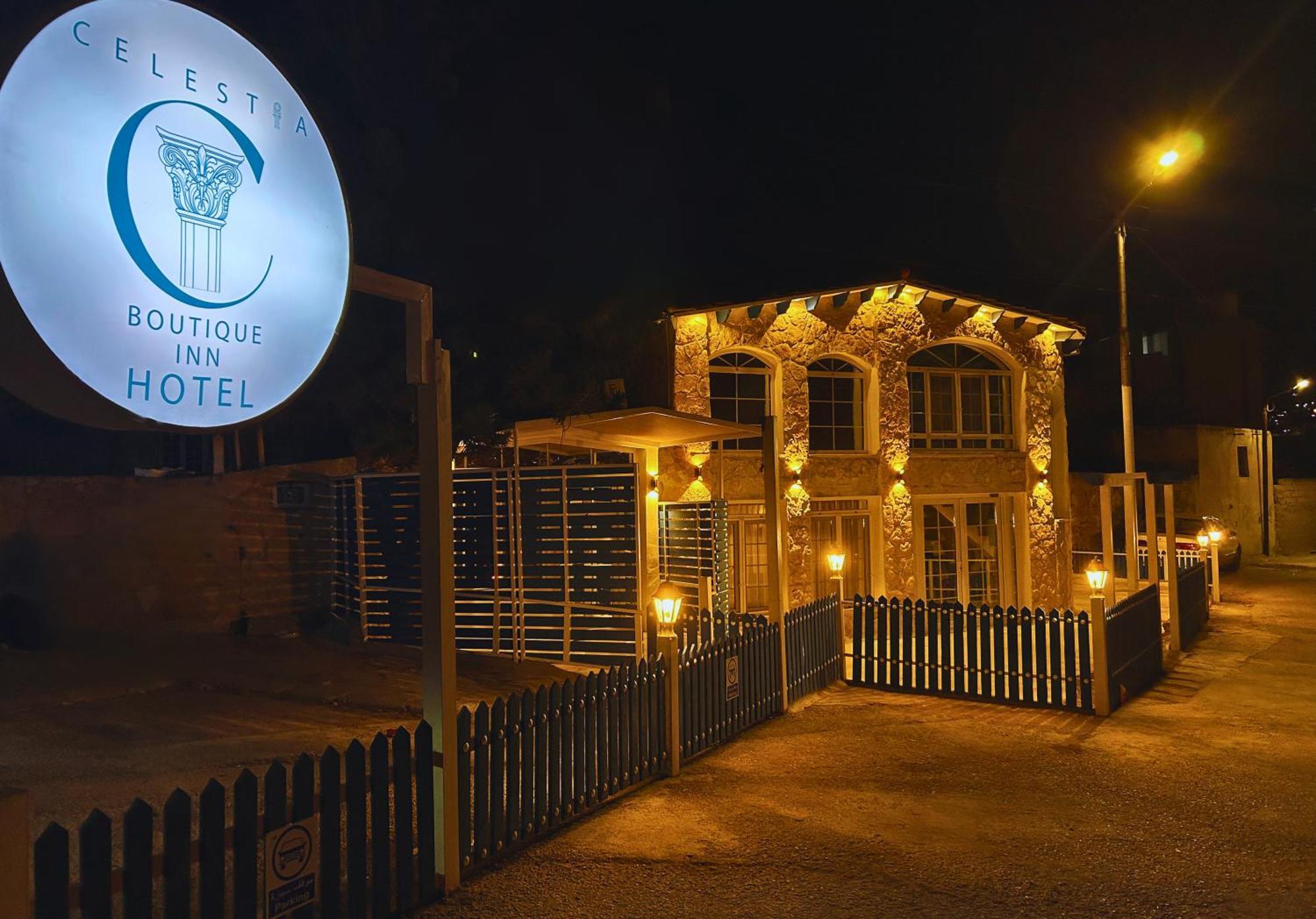 ג'אראש Celestia Boutique Inn - Boutique Stay Overlooking Jerash Ruins מראה חיצוני תמונה